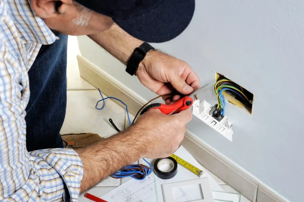 Electrician Kapiti performing expert inspections as part of Home Wiring Kapiti services for safe property purchases.