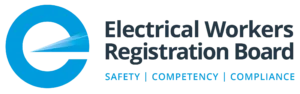 Camera CCTV Installation Kapiti 3 EWRB certification logo representing Electrician Kapiti's licensed status.